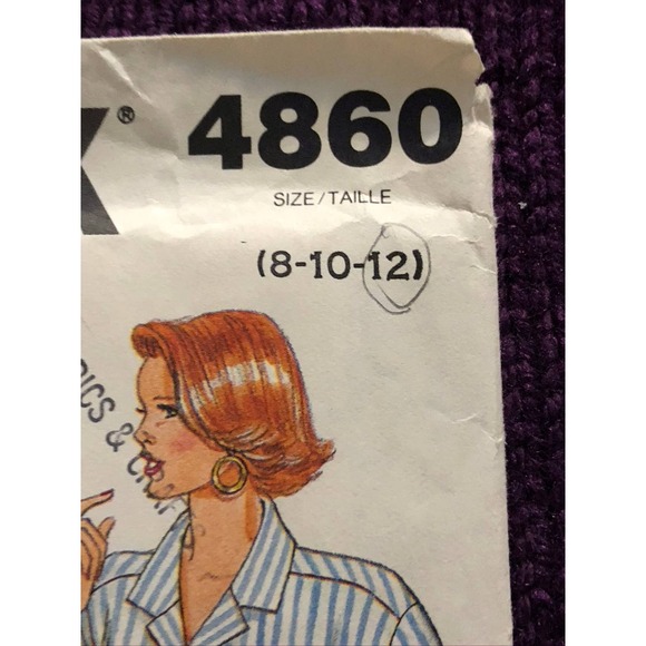 Butterick Pattern 4860 skirt pant capris - Picture 2 of 8